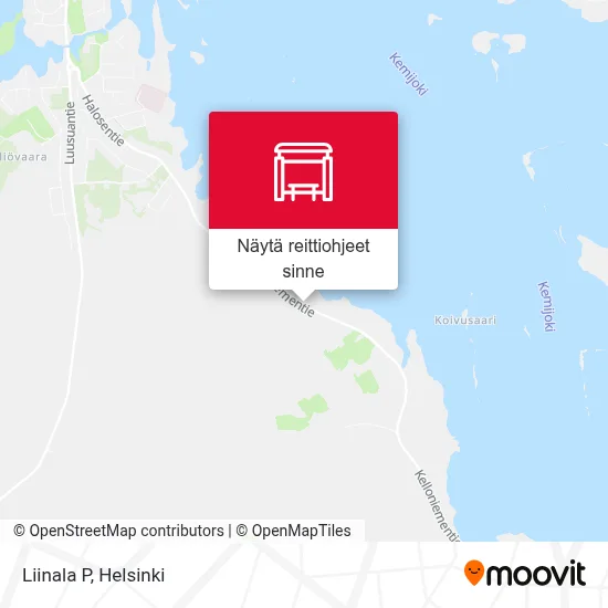Liinala P kartta