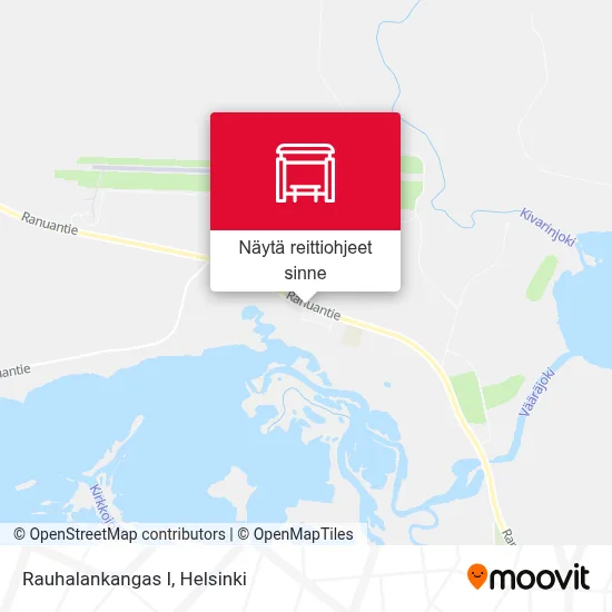 Rauhalankangas I kartta