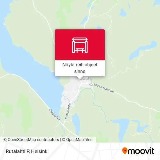 Rutalahti P kartta