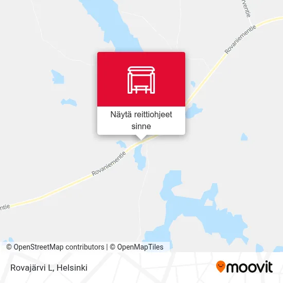 Rovajärvi L kartta