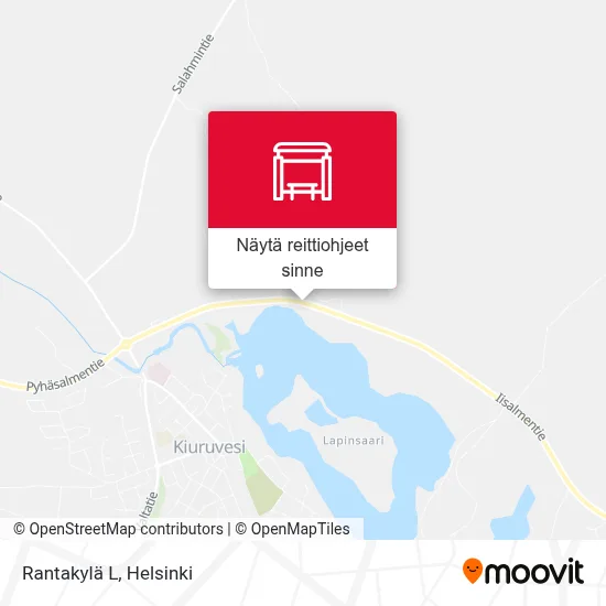 Rantakylä L kartta