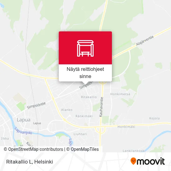 Ritakallio L kartta