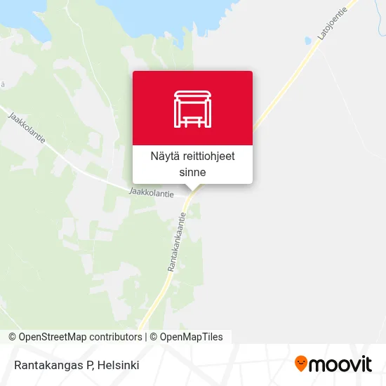 Rantakangas P kartta