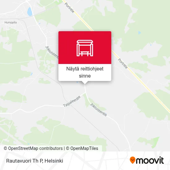 Rautavuori Th P kartta