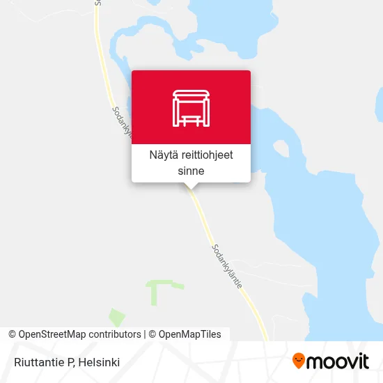 Riuttantie P kartta