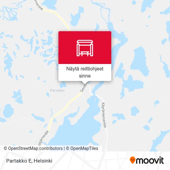 Partakko E kartta