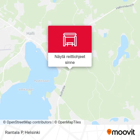 Rantala P kartta