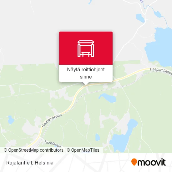 Rajalantie I kartta