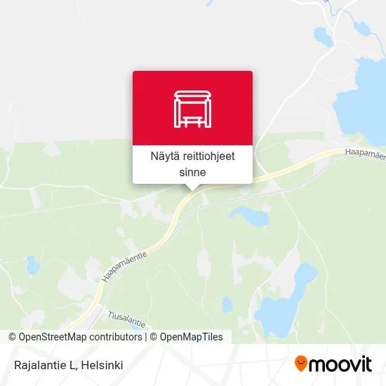 Rajalantie L kartta