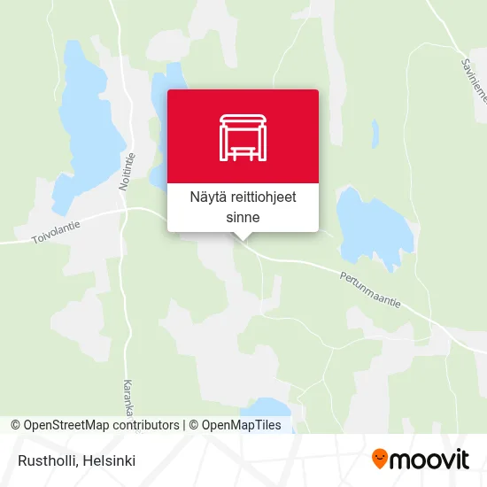 Rustholli kartta