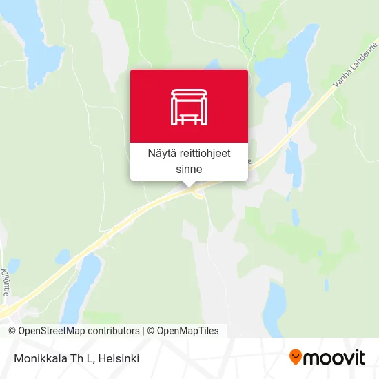 Monikkala Th L kartta