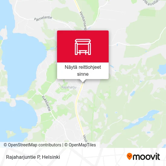 Rajaharjuntie P kartta