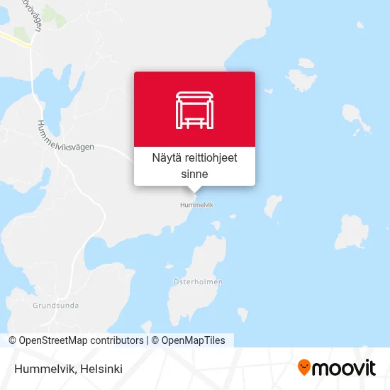 Hummelvik kartta