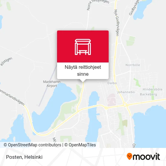 Posten kartta