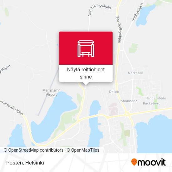 Posten kartta