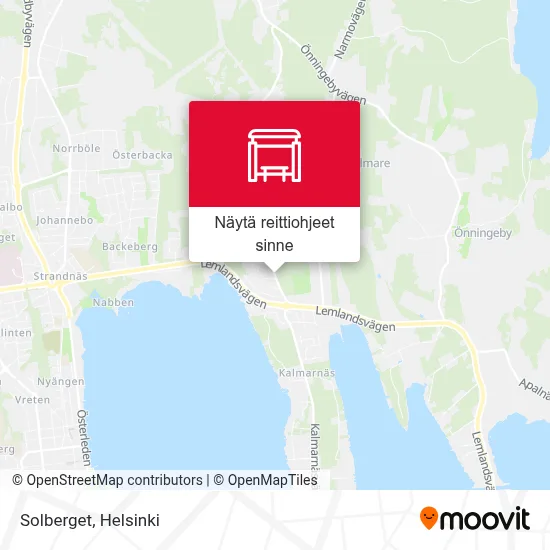Solberget kartta