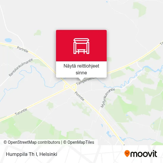 Humppila Th I kartta