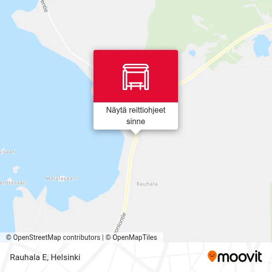 Rauhala E kartta