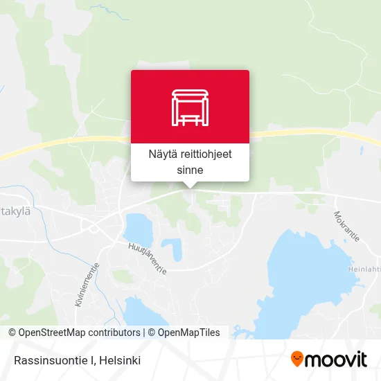 Rassinsuontie I kartta