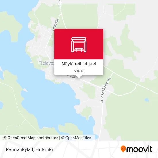 Rannankylä I kartta