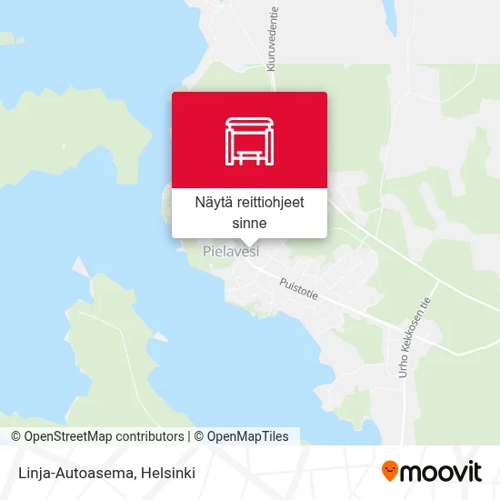 Linja-Autoasema kartta
