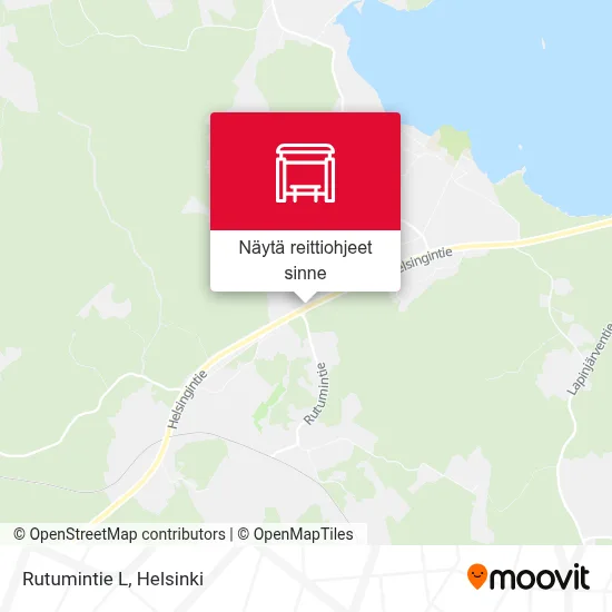 Rutumintie L kartta