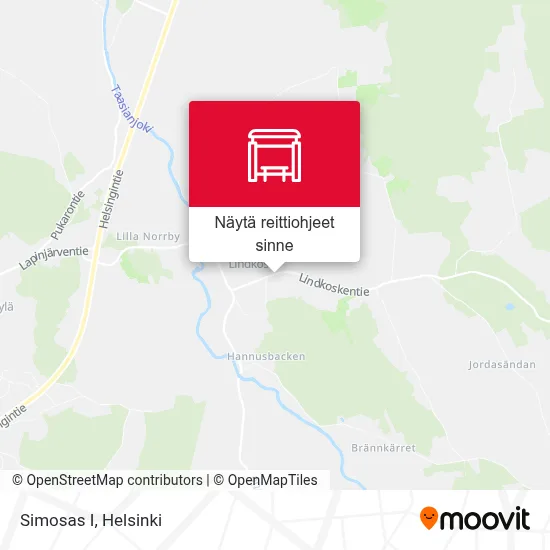 Simosas I kartta