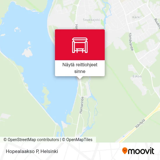 Hopealaakso P kartta