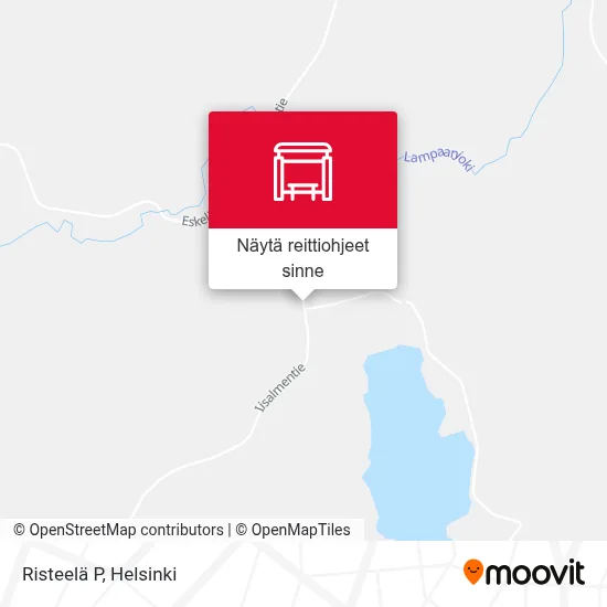 Risteelä P kartta