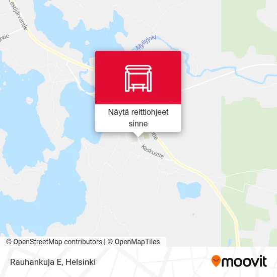 Rauhankuja E kartta