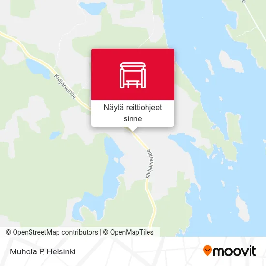Muhola P kartta
