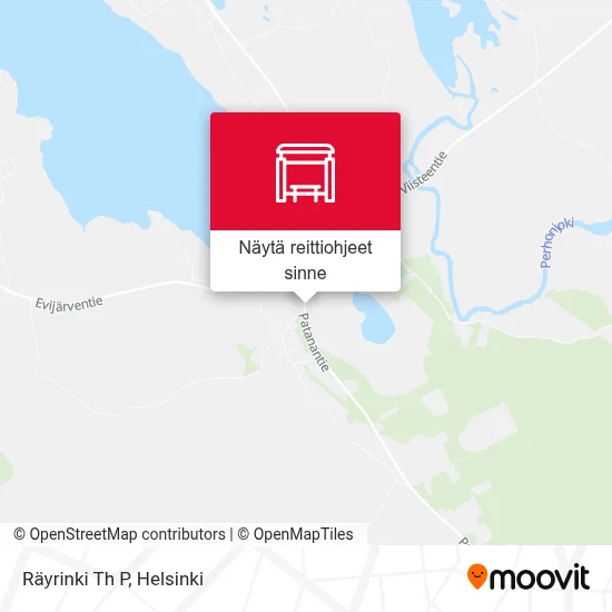 Räyrinki Th P kartta