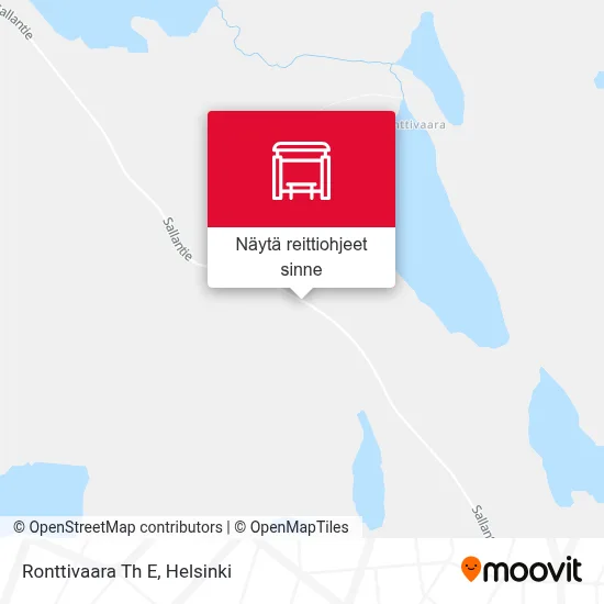 Ronttivaara Th E kartta