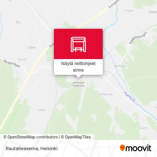 Rautatieasema kartta