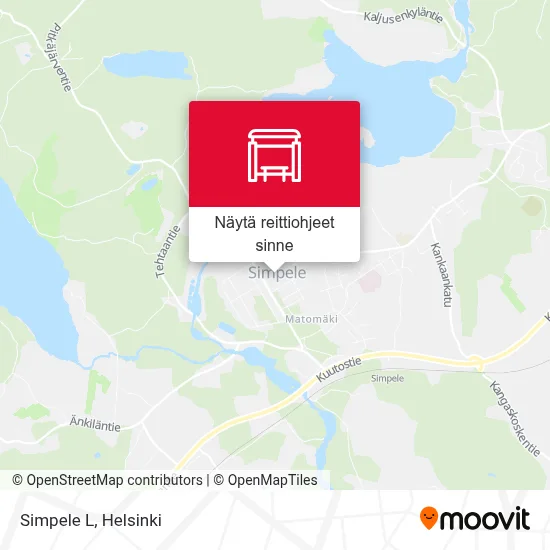 Simpele L kartta