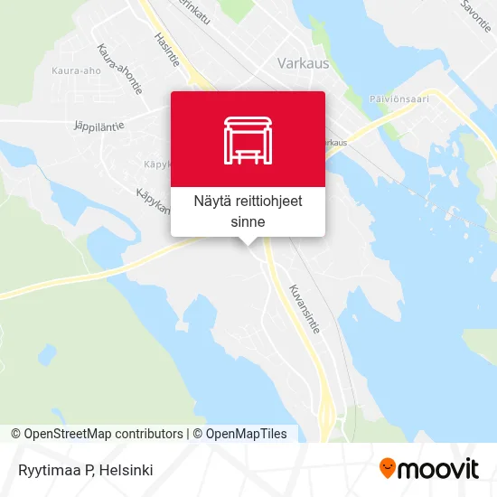 Ryytimaa P kartta