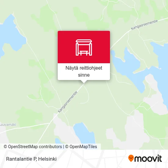 Rantalantie P kartta