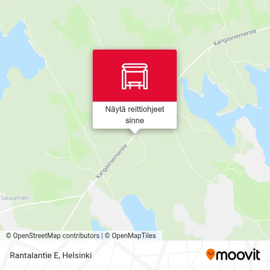 Rantalantie E kartta