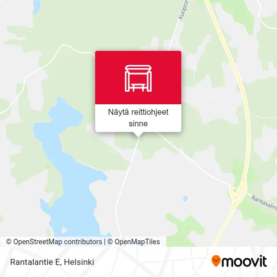 Rantalantie E kartta