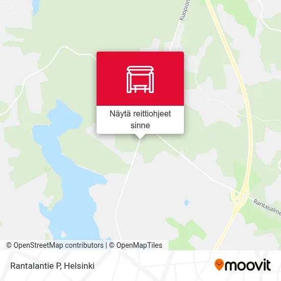Rantalantie P kartta