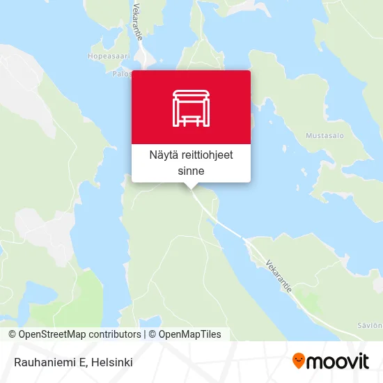 Rauhaniemi E kartta
