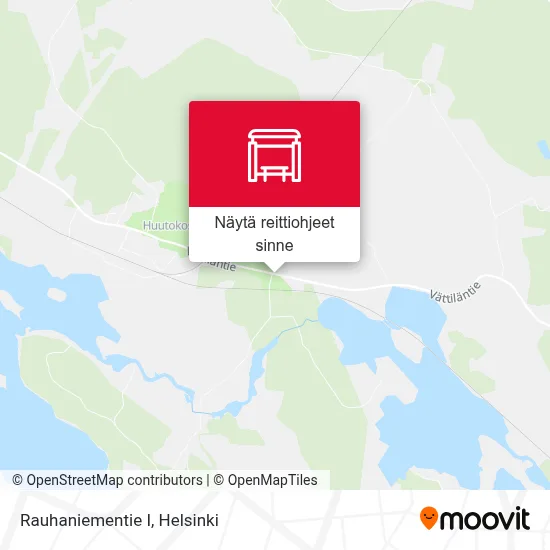 Rauhaniementie I kartta