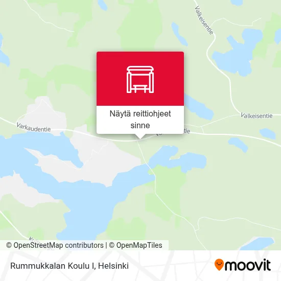 Rummukkalan Koulu I kartta