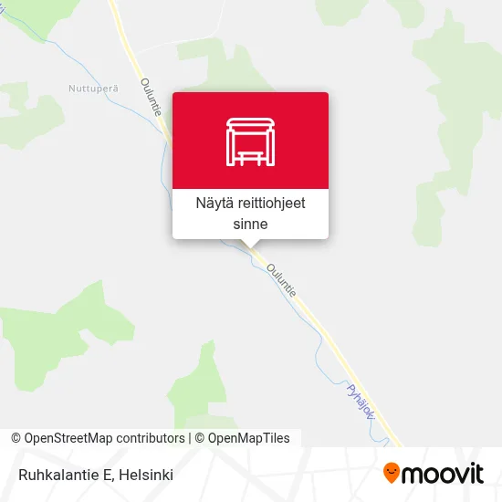 Ruhkalantie E kartta