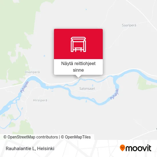 Rauhalantie L kartta