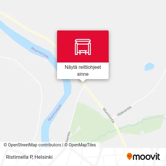 Ristimella P kartta