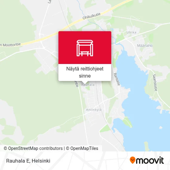 Rauhala E kartta