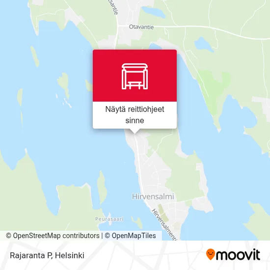 Rajaranta P kartta