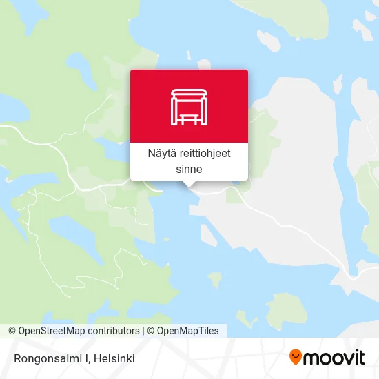 Rongonsalmi I kartta