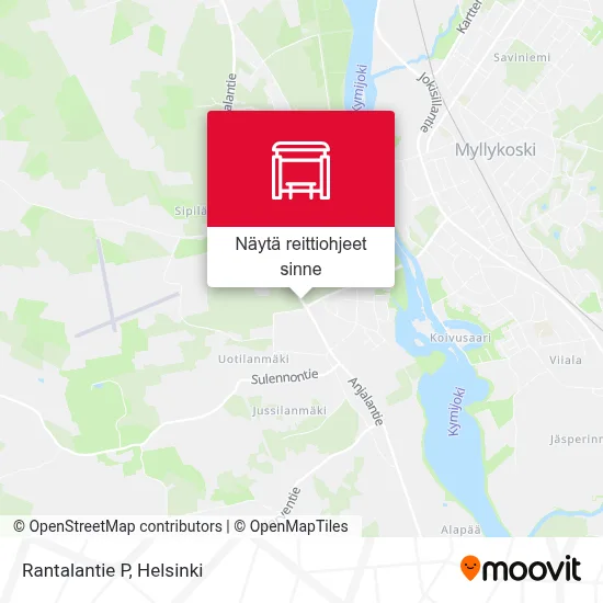 Rantalantie P kartta